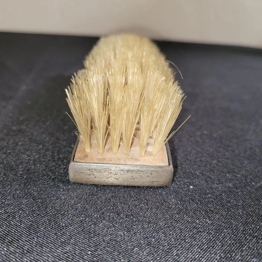2pc Vintage Silver Hair/Cloth Brushes.